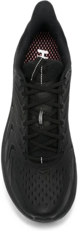 Hoka One Zwarte Mesh Sneakers met Amandel Teen Black Heren - Foto 9