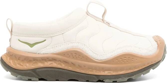 Hoka One Crème Witte Instap Sneaker