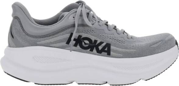 HOKA Bondi 9 Hardloopschoenen Regular grijs