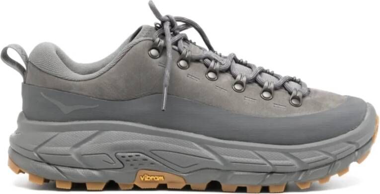 Hoka One Grijze Summit Asteroid Trail Hardloopschoenen