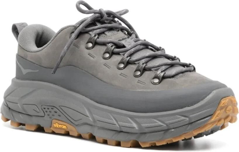 Hoka One Grijze Summit Asteroid Trail Hardloopschoenen