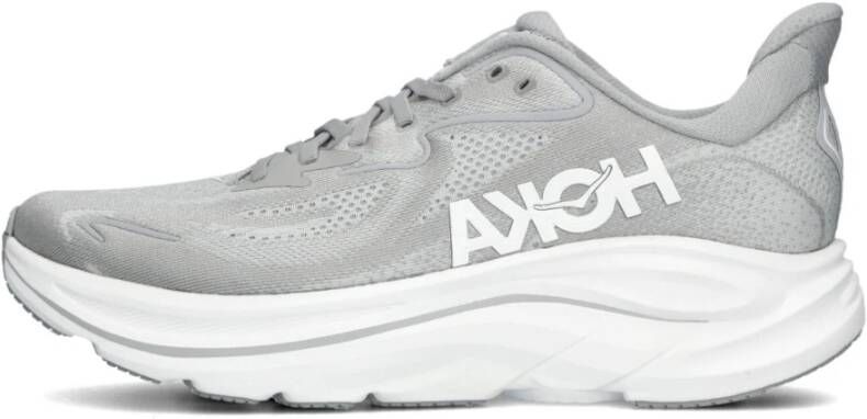 HOKA Clifton 10 Schoenen Grijs Maat: 46 2 3 Mesh Synthetisch Foot Locker