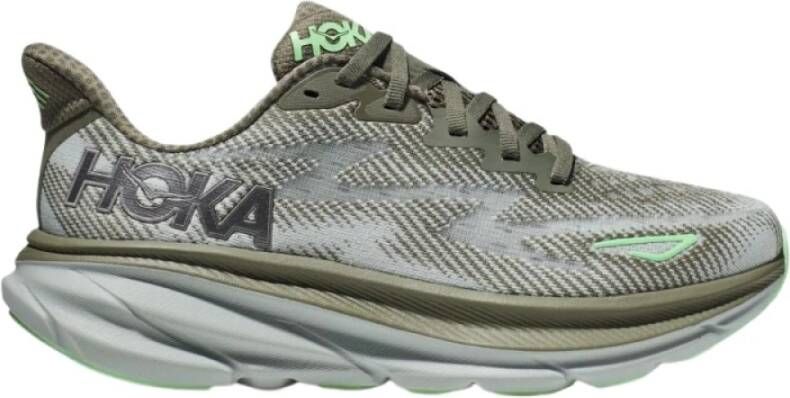 Hoka One Hardloopschoenen Clifton 9 heren Gray Heren