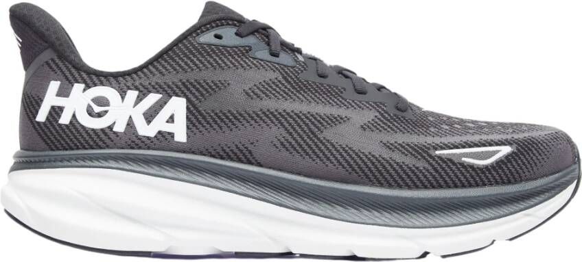 Hoka One Heren Clifton 9 Sneakers Zwart Black Heren - Foto 6