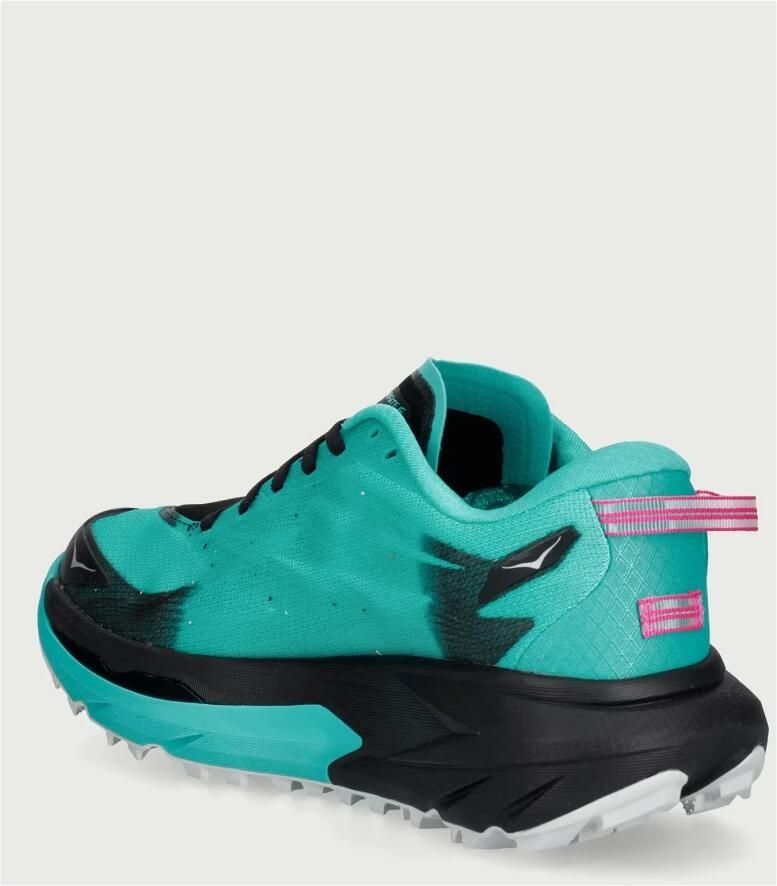 HOKA Women's Mafate 5 Trailrunningschoenen zwart electric aqua - Foto 2
