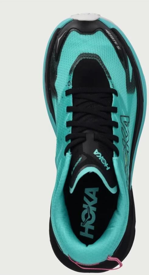 HOKA Women's Mafate 5 Trailrunningschoenen zwart electric aqua - Foto 3