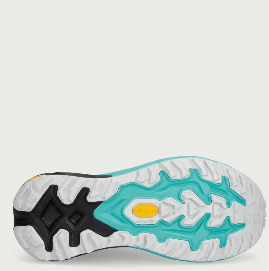 HOKA Women's Mafate 5 Trailrunningschoenen zwart electric aqua - Foto 4