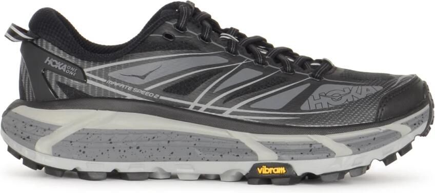 Hoka One Zwarte Sneakers Lichtgewicht SpeedFrame Constructie