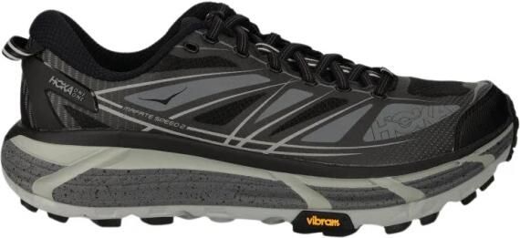 Hoka One Zwarte Sneakers Lichtgewicht SpeedFrame Constructie