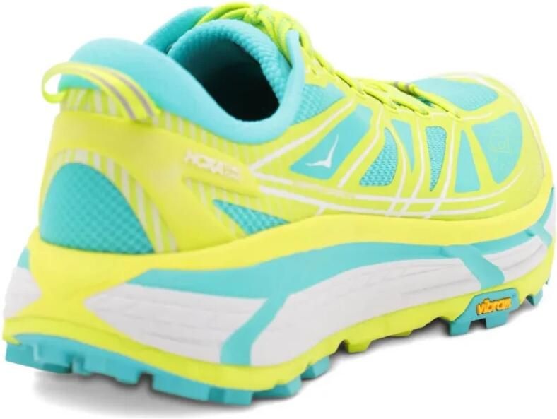 Hoka One Gedempte Sneakers met Quicklace Sluiting Green - Foto 5