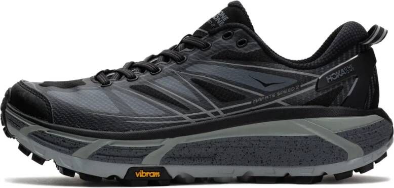 HOKA Mafate Speed Dames Schoenen Zwart Maat: 38 2 3 Mesh Synthetisch Foot Locker