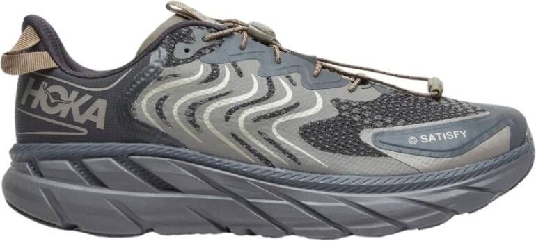 Hoka One Mesh Hardloopschoenen met Rubberen Panelen Multicolor Heren