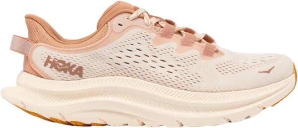 Hoka One Mesh Sneakers met Ghillie Veters Pink Dames