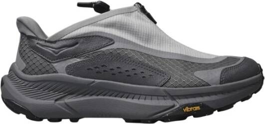 Hoka One Platte Grijze Schoenen