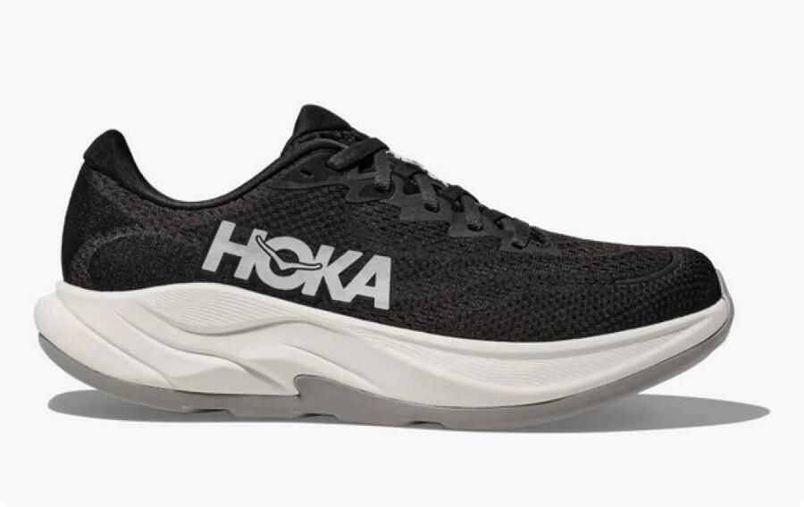HOKA Women's Rincon 4 Hardloopschoenen 2 3 Regular grijs zwart - Foto 8