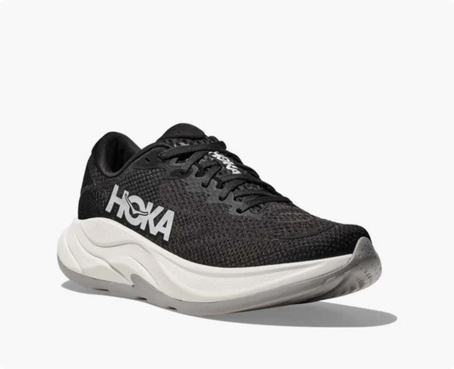 HOKA Women's Rincon 4 Hardloopschoenen 2 3 Regular grijs zwart - Foto 2