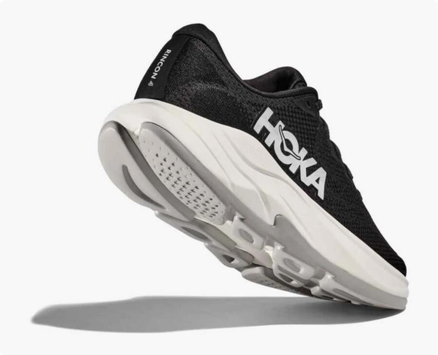 HOKA Women's Rincon 4 Hardloopschoenen 2 3 Regular grijs zwart - Foto 6