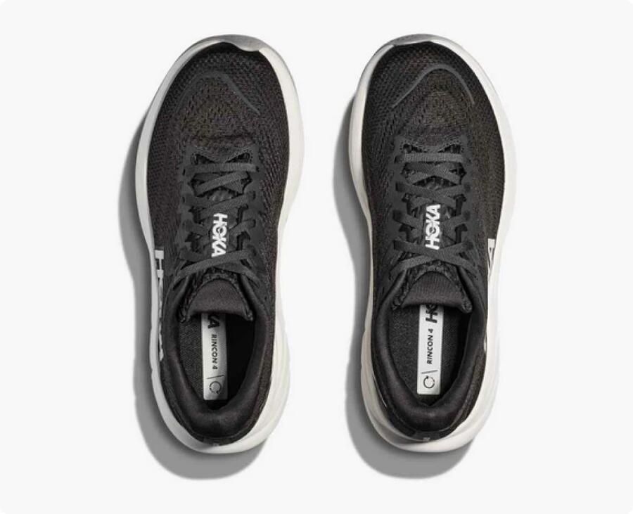 HOKA Women's Rincon 4 Hardloopschoenen 2 3 Regular grijs zwart - Foto 3