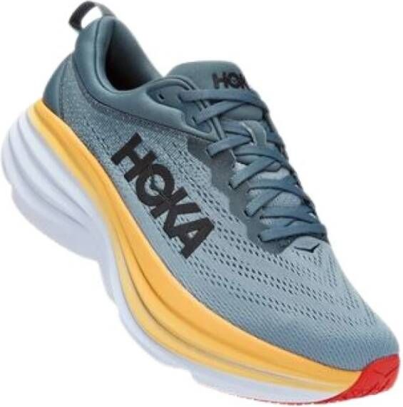 HOKA Bondi 8 Hardloopschoenen Regular grijs