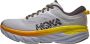 Hoka One Sneakers made with breathable open mesh Lace-up front Geel Heren - Thumbnail 1