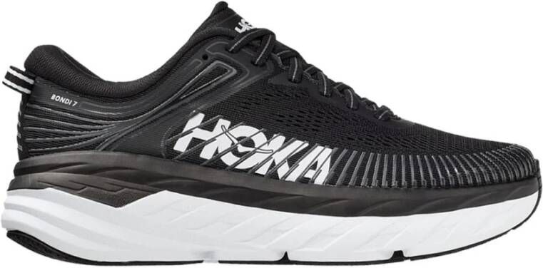 Hoka One Men's shoes bondi 7 1110518 Bwht 42 2 3 Zwart Heren