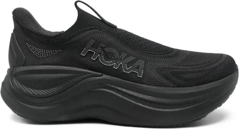 Hoka One Skyward Laceless Zwarte Sneakers