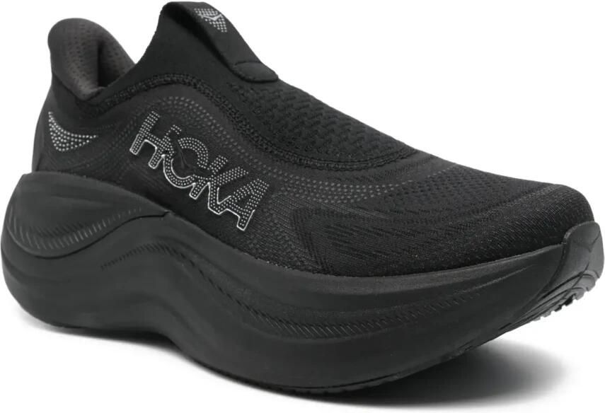 Hoka One Skyward Laceless Zwarte Sneakers