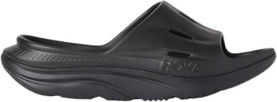 Hoka One Sliders Black Heren