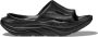 Hoka One Snel Drogende Recovery Sliders met Geventileerde Groeven Black Heren - Thumbnail 1