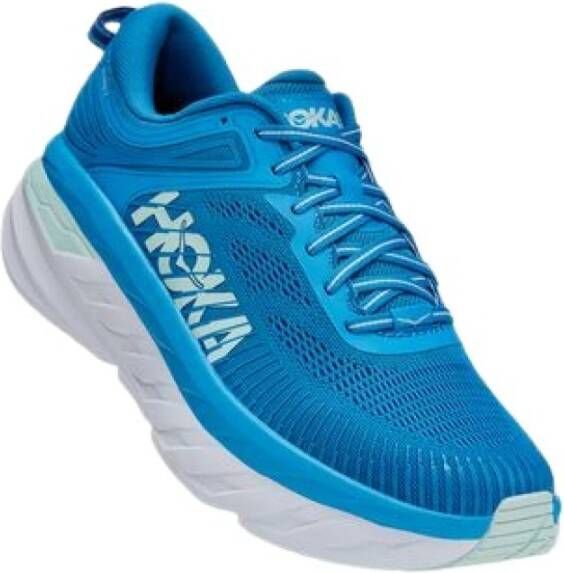 Hoka One Bondi 7 Hardloopschoenen Blauw Mannen - Foto 3