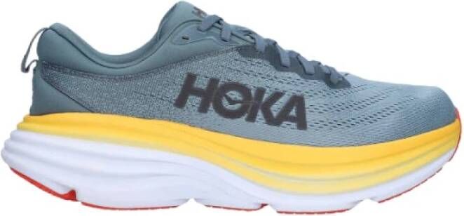 HOKA Bondi 8 Hardloopschoenen Regular grijs