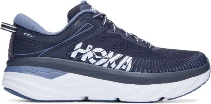 Hoka One Bondi 7 Hardloopschoen Donkerblauw Lichtblauw