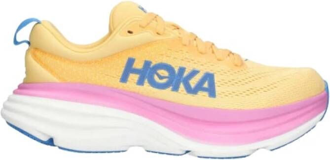HOKA Women's Bondi 8 Hardloopschoenen Regular beige