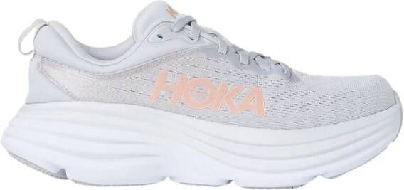 HOKA Lage Sneakers Dames Bondi 8 Maat: 40 2 3 Materiaal: Textiel Kleur: Grijs