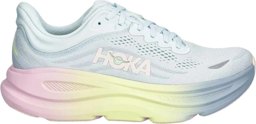 HOKA Women's Bondi 9 Hardloopschoenen Regular blauw overcast