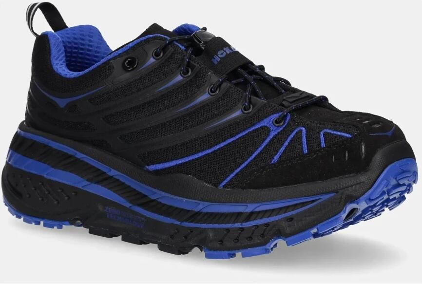 Hoka One Zwarte Elektrisch Blauwe Sneakers Adaptive Tuning - Foto 2