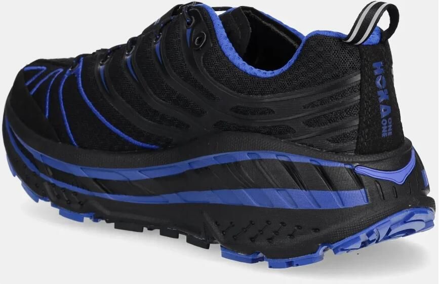 Hoka One Zwarte Elektrisch Blauwe Sneakers Adaptive Tuning - Foto 3