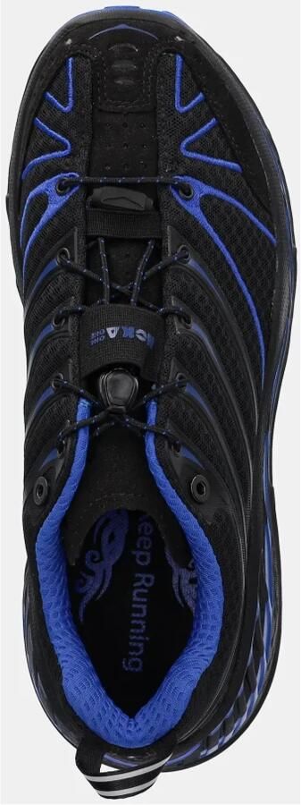 Hoka One Zwarte Elektrisch Blauwe Sneakers Adaptive Tuning - Foto 7