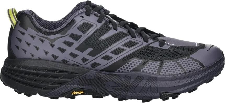 Hoka One Zwarte Inkt Textiel Sneakers