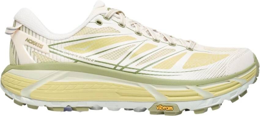 HOKA Lage Sneakers Dames Mafate Speed 2 Maat: 46 Materiaal: Textiel Kleur: Groen