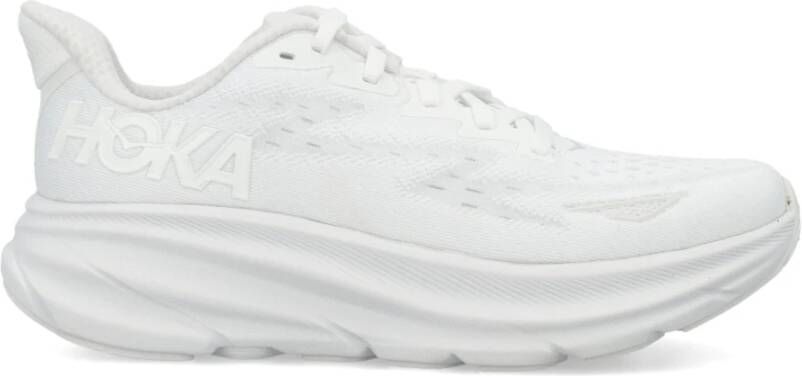HOKA Clifton 9 Heren Schoenen Wit Maat: 41 1 3 Mesh Synthetisch Foot Locker - Foto 4