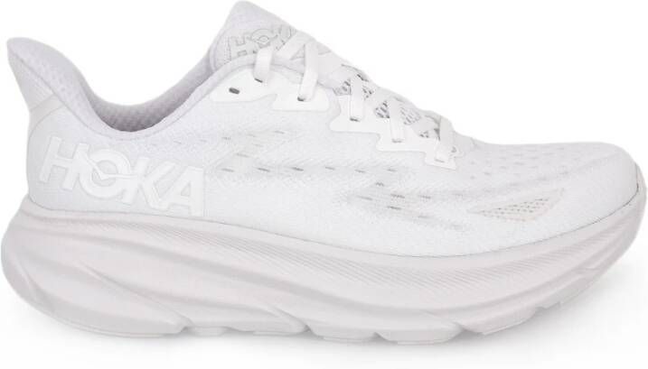 HOKA Lage Sneakers Dames Clifton 9 Maat: 38 2 3 Materiaal: Textiel Kleur: Wit