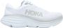 Hoka One Witte Hoka Bondi 8 Schoenen voor Dames White Heren - Thumbnail 1