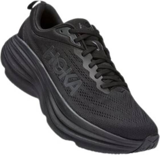 HOKA Bondi 8 Heren Schoenen Zwart Maat: 45 1 3 Mesh Synthetisch Foot Locker - Foto 7