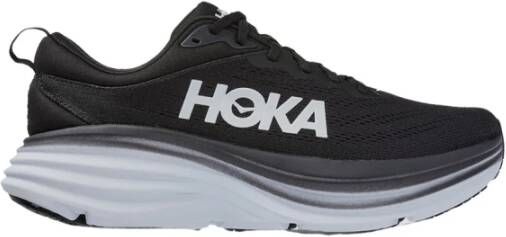 Hoka One Bondi 8 Sportschoenen Hardlopen Weg zwart wit - Foto 2