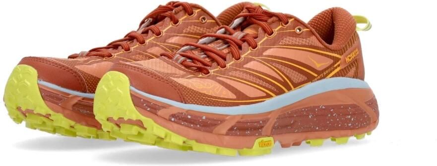 Hoka One Speed 2 Buitenschoen Baked Clay Geel