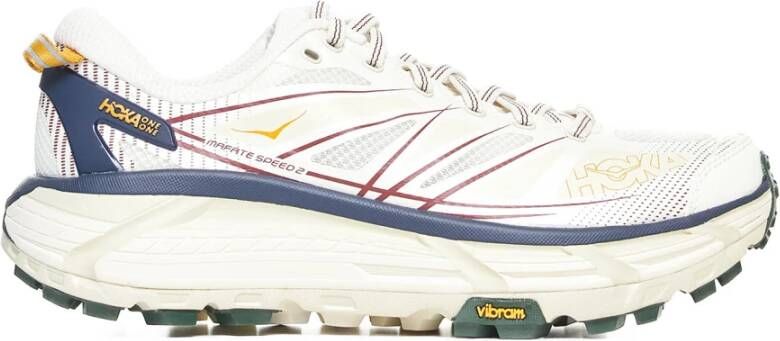 HOKA Lage Sneakers Dames Mafate Speed 2 Maat: 39 1 3 Materiaal: Leatherlook Kleur: Wit