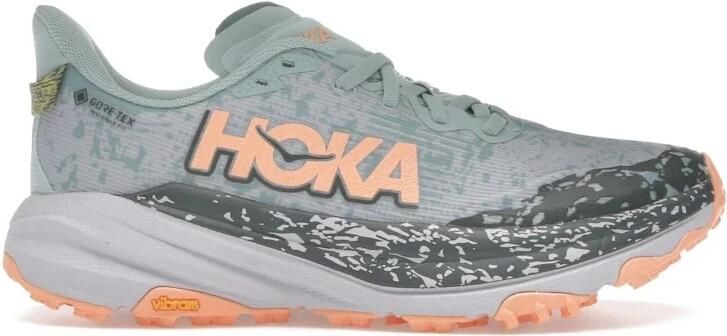 HOKA Women's Speedgoat 6 GTX Trailrunningschoenen 2 3 Regular grijs
