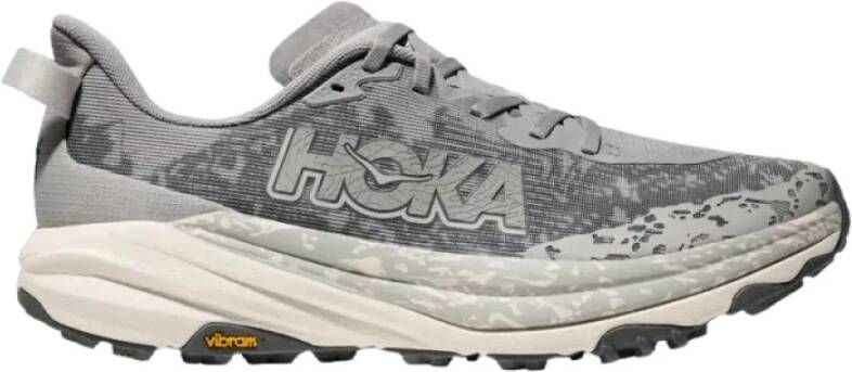 HOKA Speedgoat 6 Trailrunningschoenen Regular grijs