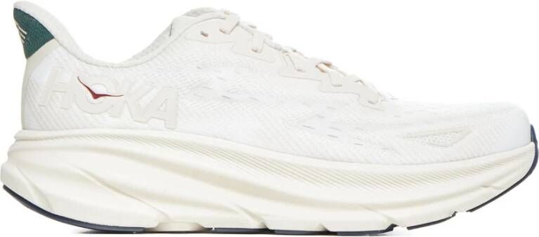 HOKA Lage Sneakers Dames Clifton 9 Maat: 43 1 3 Materiaal: Textiel Kleur: Wit